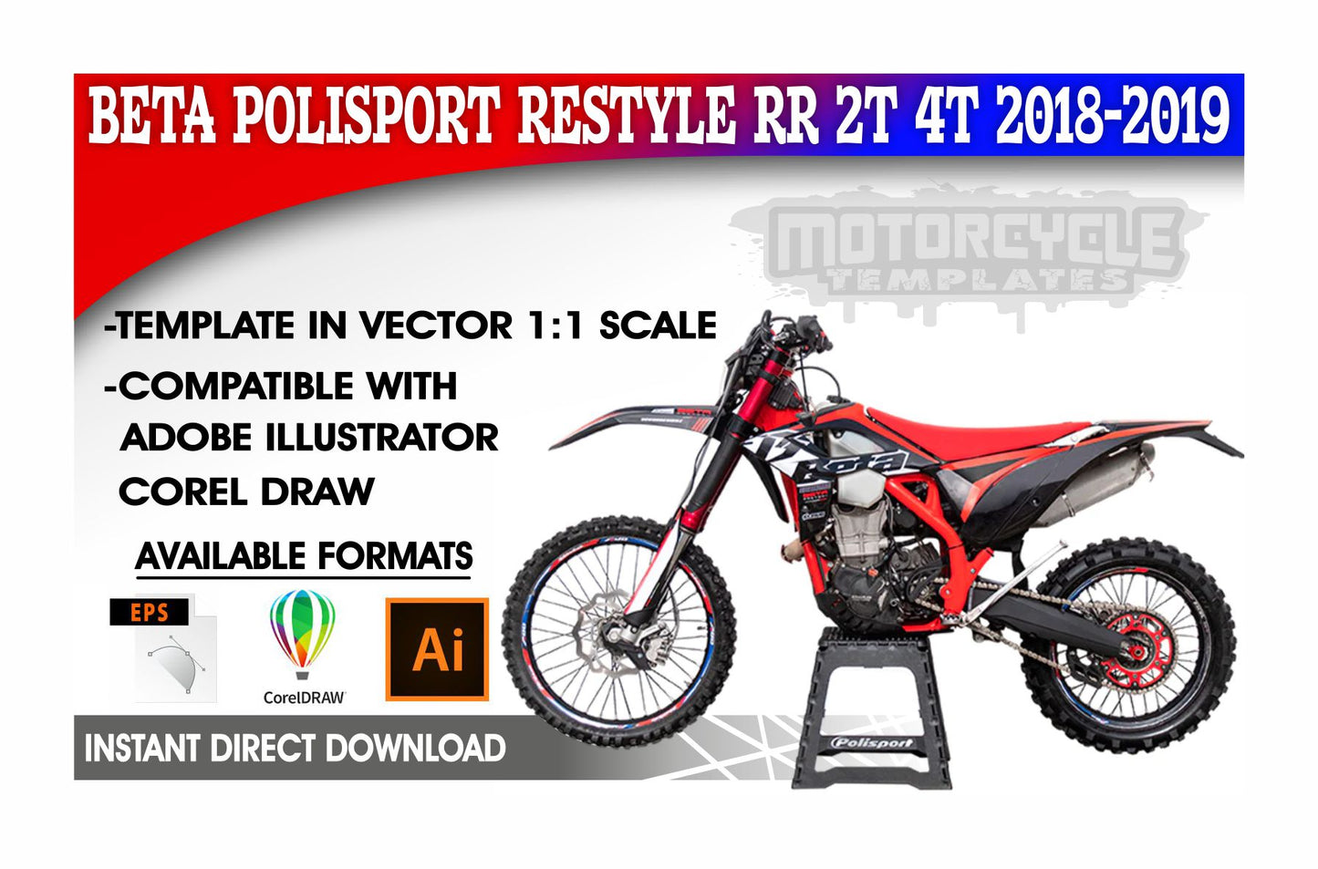 BETA POLISPORT RESTYLE RR 2T 4T 2018-2019