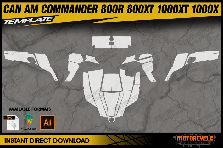 CAN AM COMMANDER 800R 800XT 1000XT 1000X