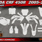 HONDA CRF 450 R  2005-2008