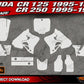 HONDA CR 125 1995-1997 CR 250 1995-1996