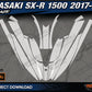 KAWASAKI SXR 1500 2017-2021 jet ski SX-R