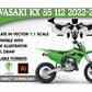 KAWASAKI KX 85 112 2022-2023