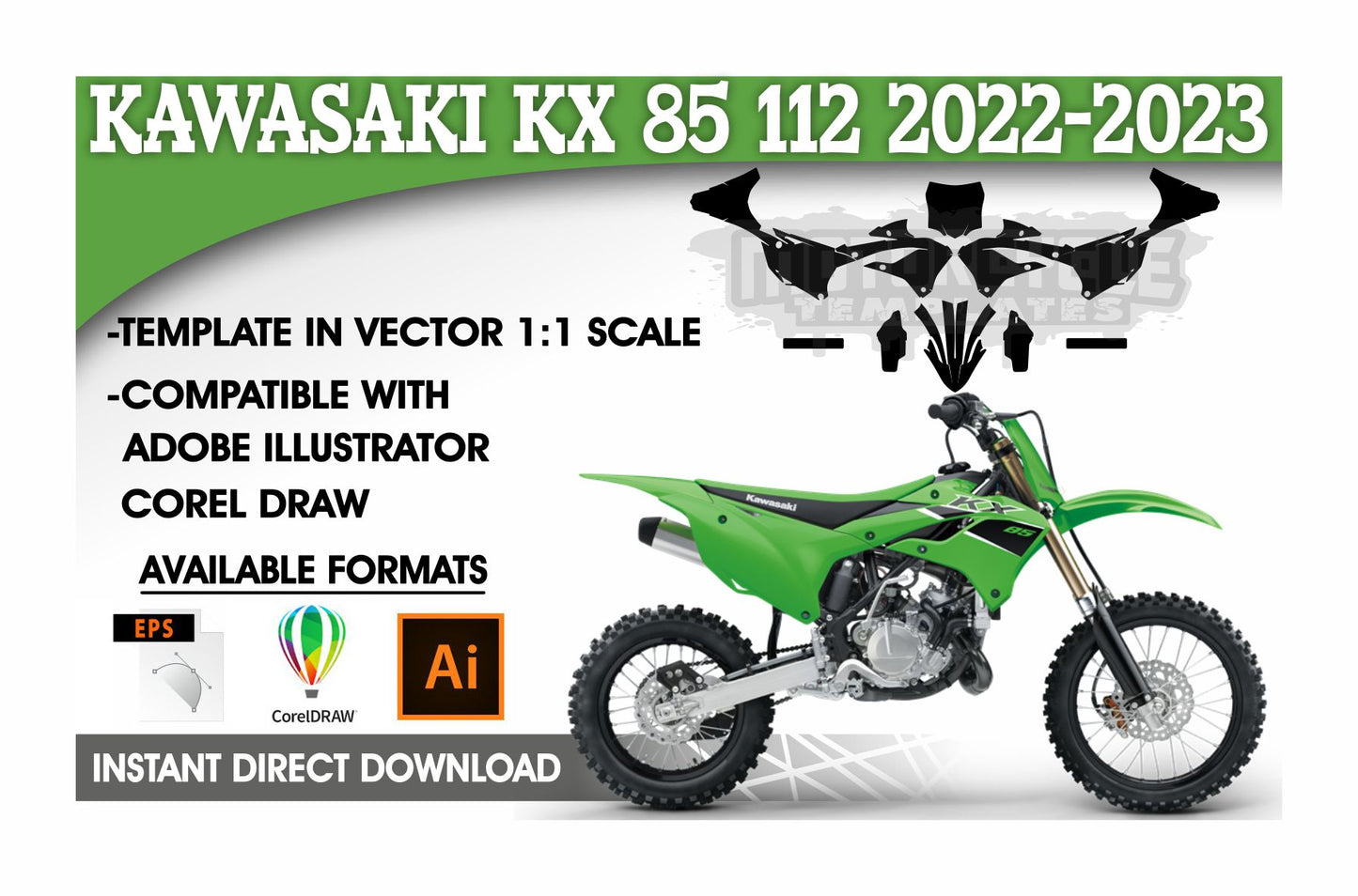 KAWASAKI KX 85 112 2022-2024
