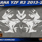 YAMAHA YZF R3 2013-2018