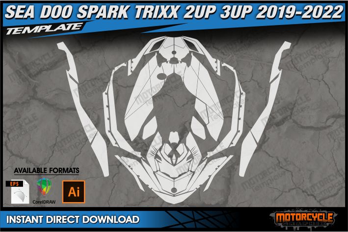 SEA DOO SPARK TRIXX 2UP 3UP 2019-2022 jet ski SEADOO