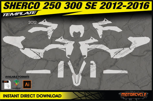 SHERCO 250 300 SE ENDURO 2012-2016