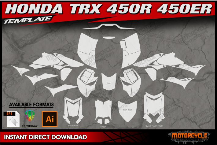 HONDA TRX 450R 450ER 450
