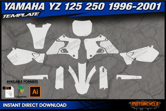 Yamaha YZ 125 250 YZ125 YZ 250 1996–2001