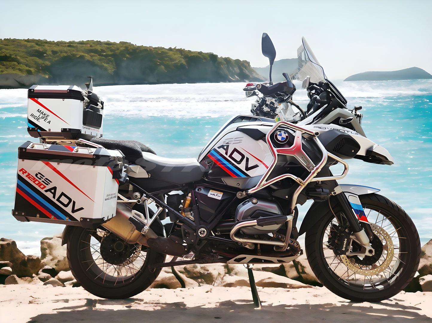 BMW R1200 R1250 GS ADVENTURE 2014-2024+Panniers set Case