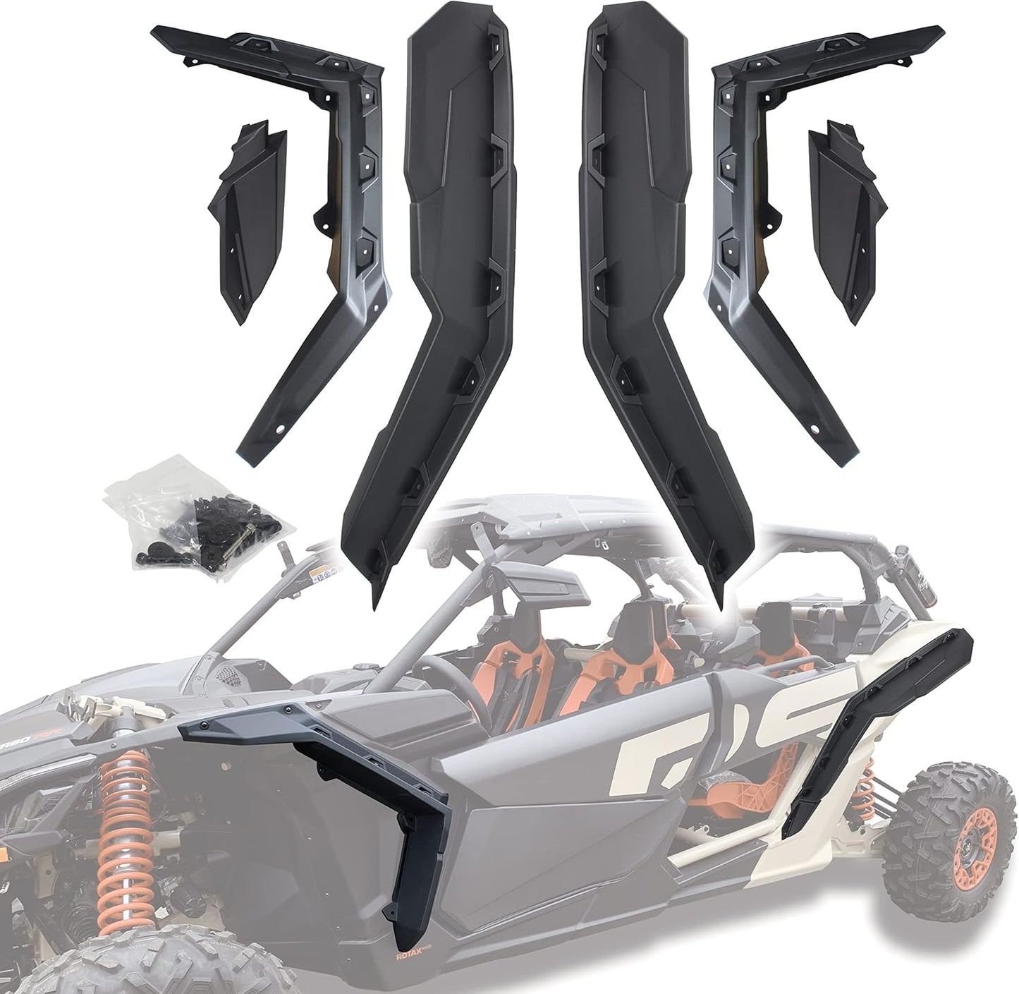 FENDER CAN AM MAVERICK X3 All Models X3 Max RS TURBO R 2017-2023