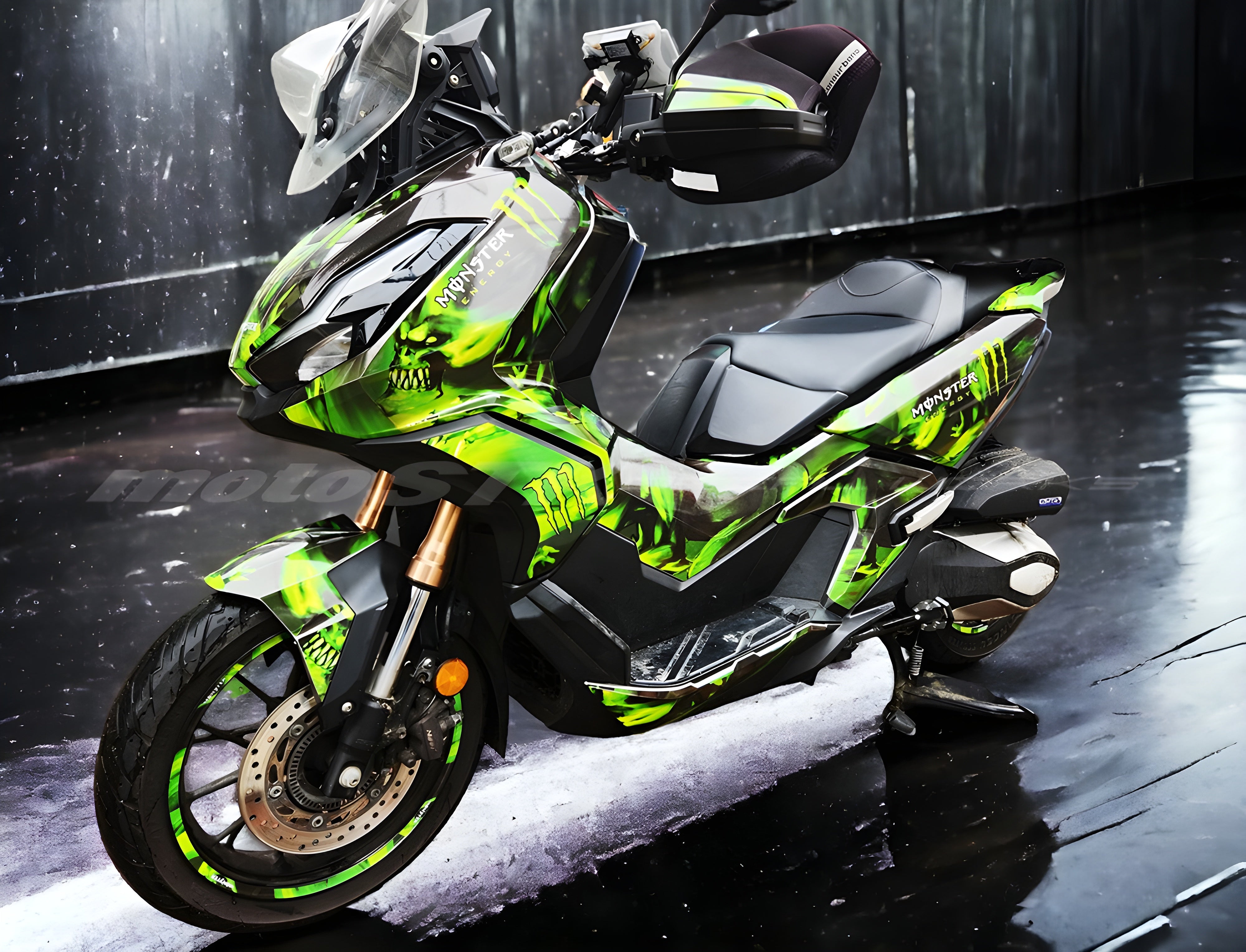 HONDA ADV 350 2022-2025 – MOTORCYCLE TEMPLATES