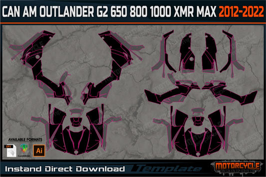 CAN AM OUTLANDER G2 650 800 1000 XMR MAX 2012–2022
