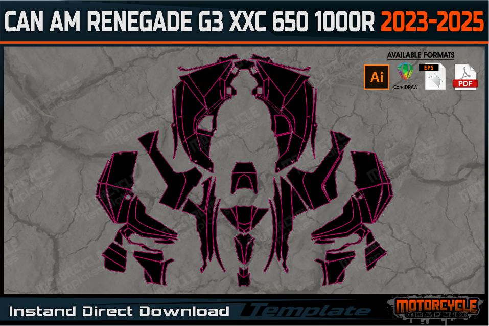 CAN AM RENEGADE G3 XXC 650 1000R 2023-2025