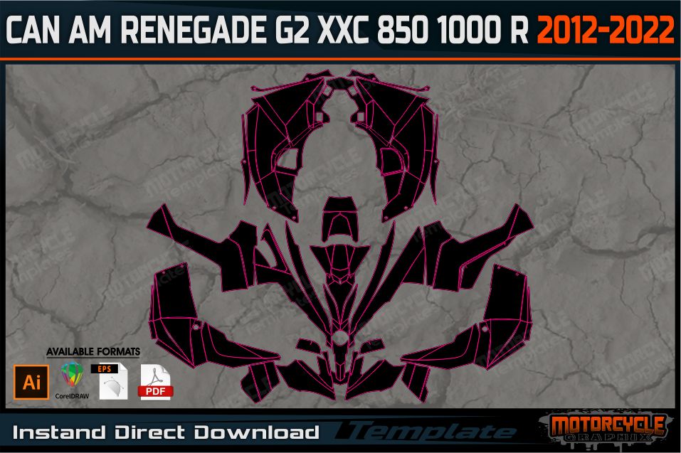 CAN AM RENEGADE G2 XXC 850 1000 R 2012-2022