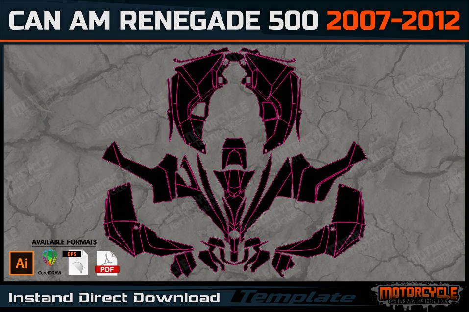 CAN AM RENEGADE 500 2007-2012