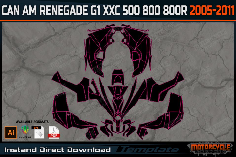 CAN AM RENEGADE G1 XXC 500 800 800R 2005-2011