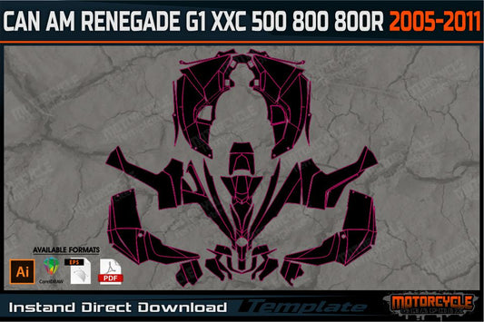 CAN AM RENEGADE G1 XXC 500 800 800R 2005-2011