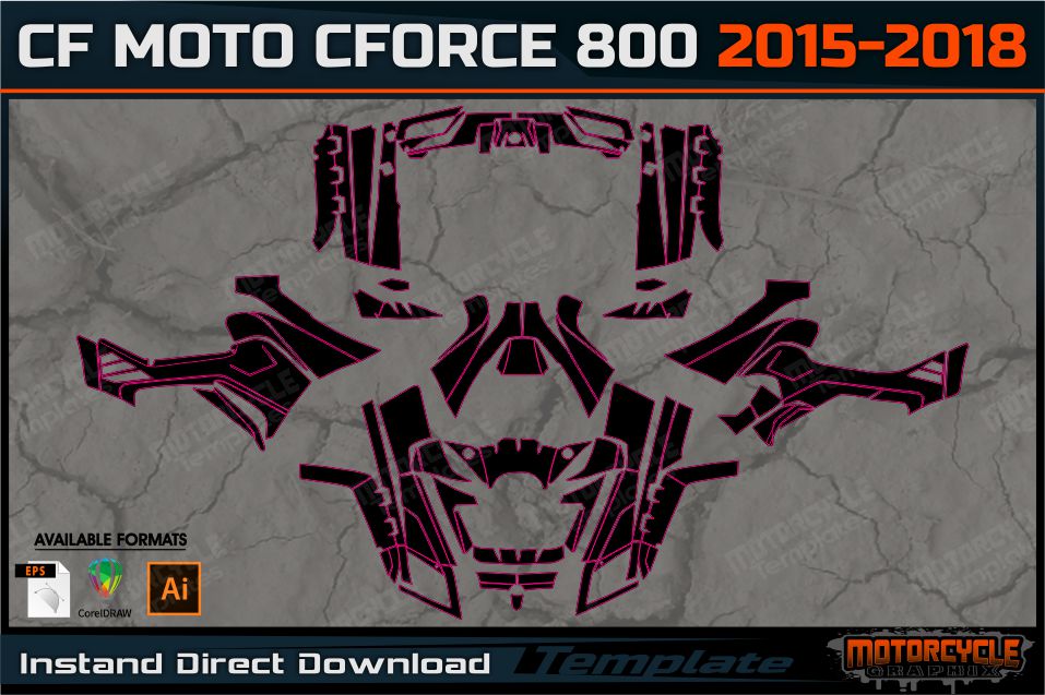 CF MOTO CFORCE 800 2015-2018