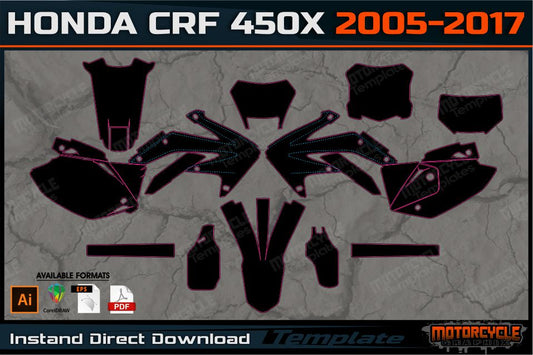 HONDA CRF 450X 2005-2017