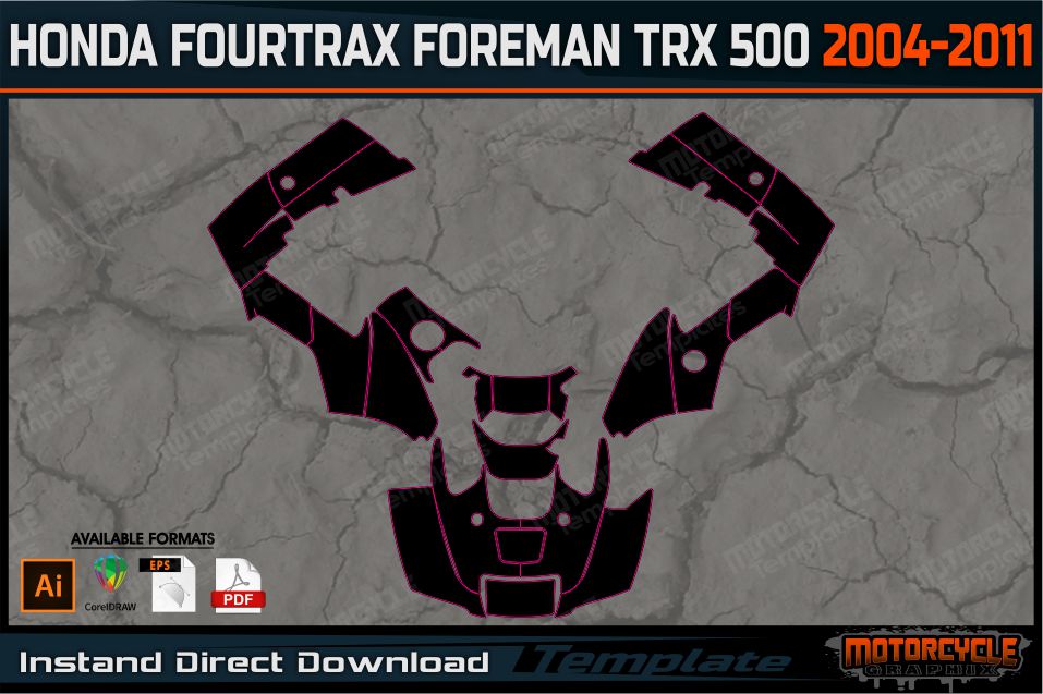 HONDA FOURTRAX FOREMAN TRX 500 2004-2011