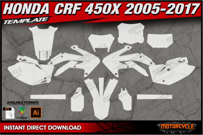 HONDA CRF 450X 2005-2017