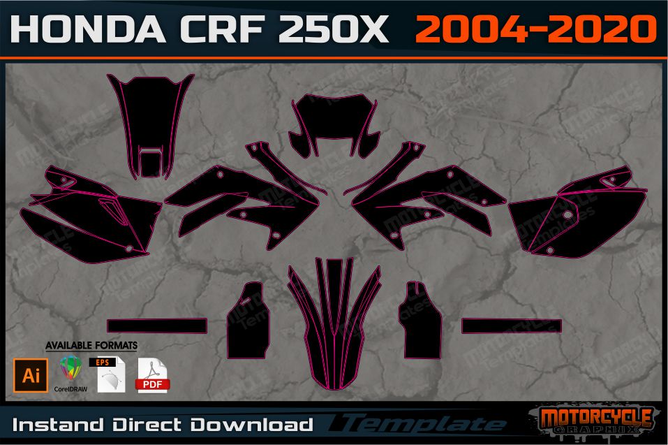 HONDA CRF 250X 2004-2020
