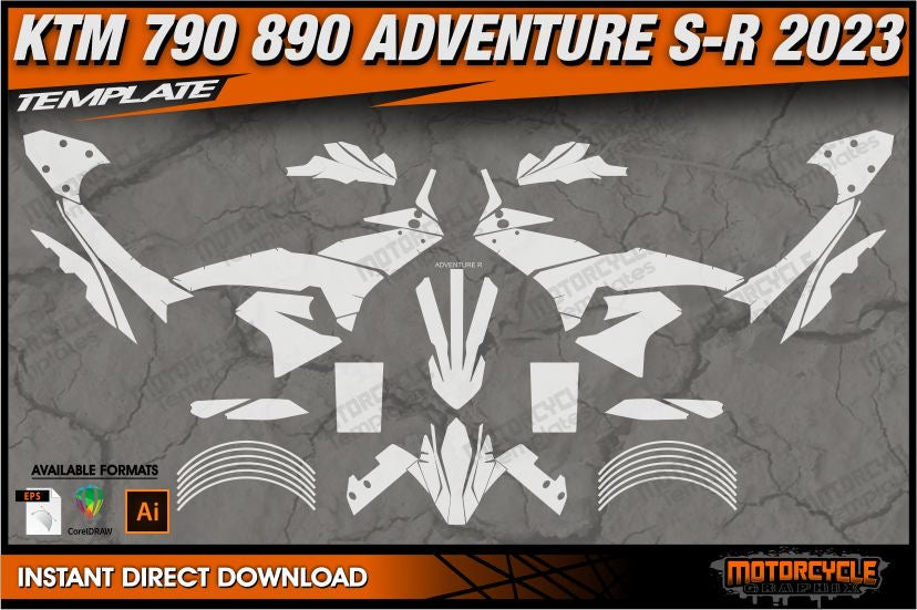 KTM 790 890 ADVENTURE S-R 2023