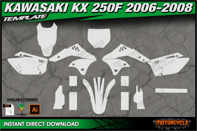 KAWASAKI KX 250F 2006-2008