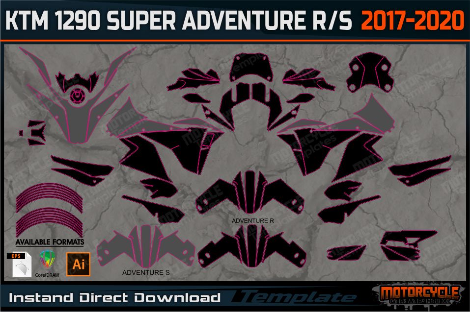 KTM 1290 SUPER ADVENTURE R / S 2017-2020