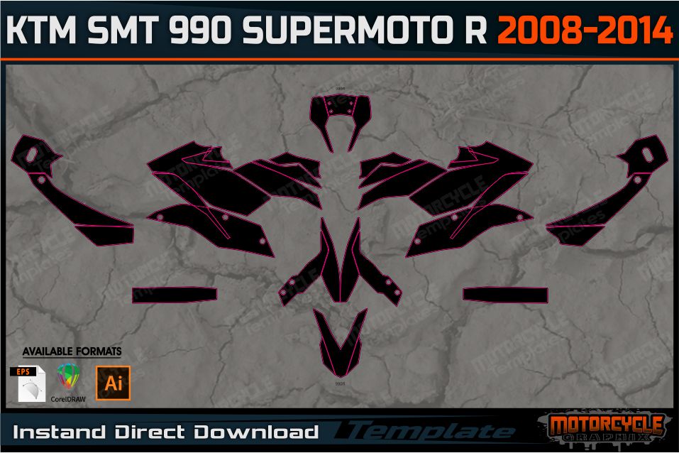 KTM SMT 990 SUPERMOTO R 2008-2014