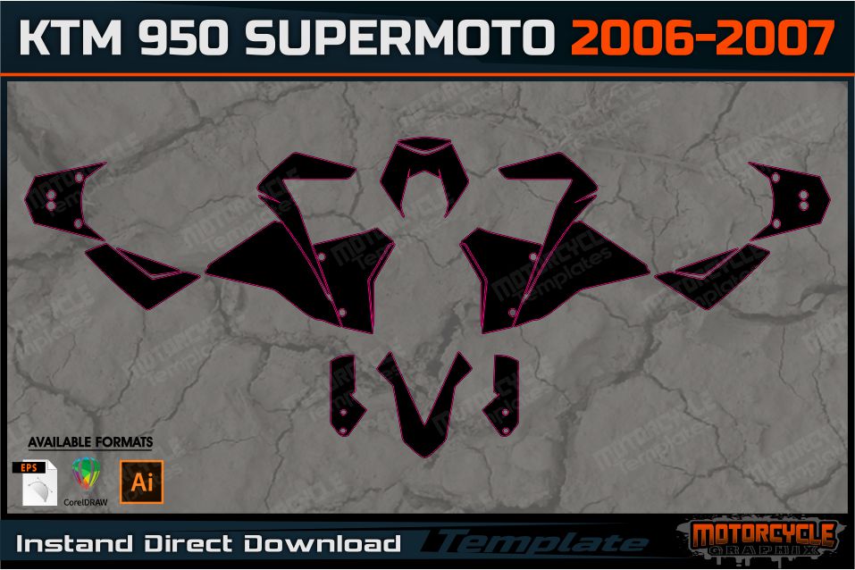 KTM 950 SUPERMOTO 2006-2007