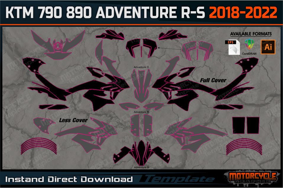 KTM 790 890 ADVENTURE R-S 2018-2022