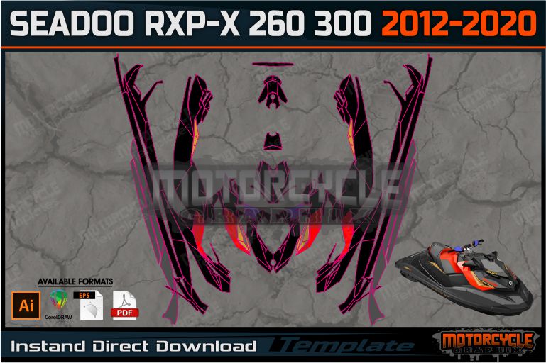 SEA DOO RXP-X 260 300 2012-2020