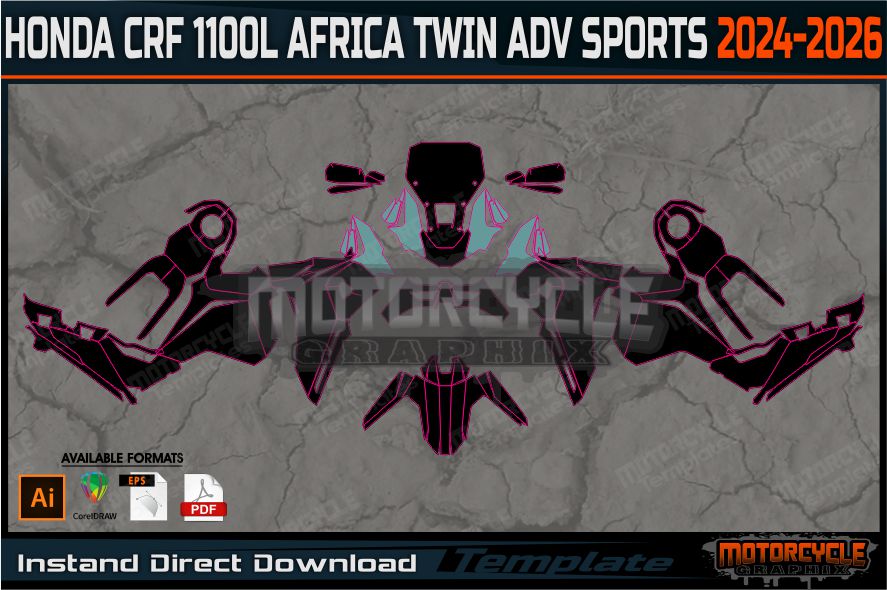 HONDA CRF 1100L AFRICA TWIN ADVENTURE SPORTS 2024-2026