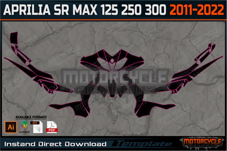 APRILIA SR MAX 125 250 300 2011-2022