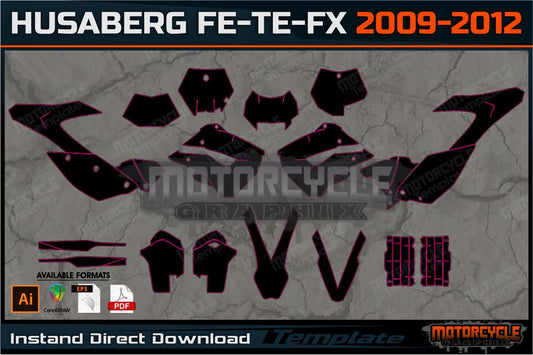 HUSABERG FE 390 450 570-TE 250 300-FX 450-FS 570 2009-2012