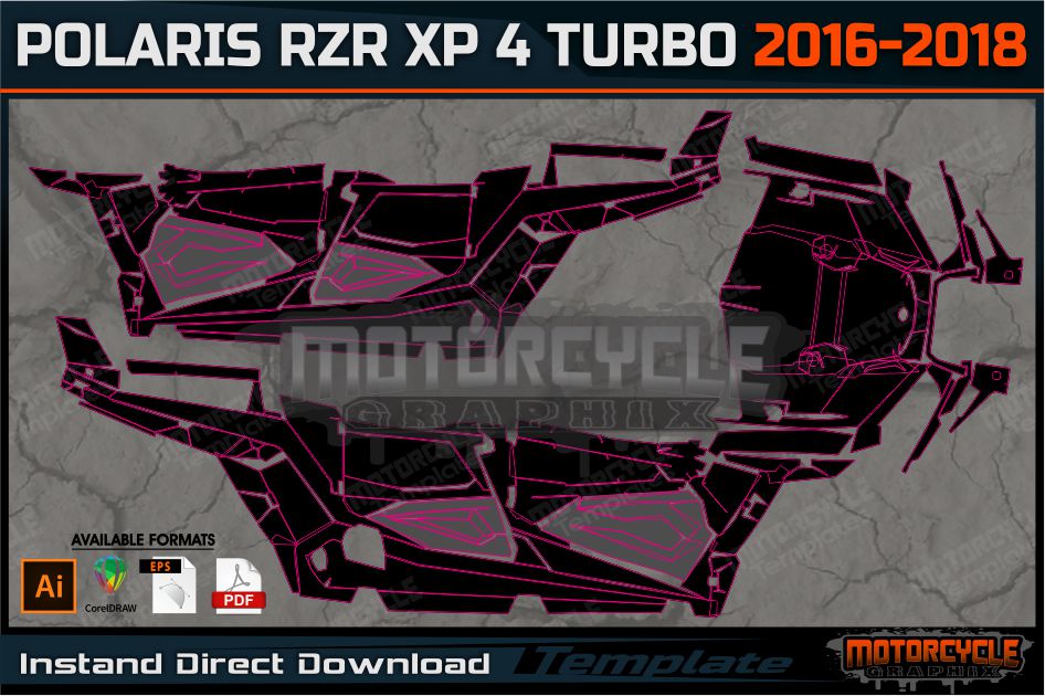 POLARIS RZR XP / TURBO S 4 – MOTORCYCLE TEMPLATES