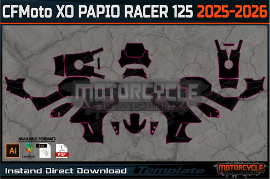CFMoto XO PAPIO RACER 125 2025-2026