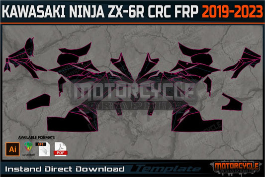 KAWASAKI NINJA ZX-6R CRC FRP 2019-2023