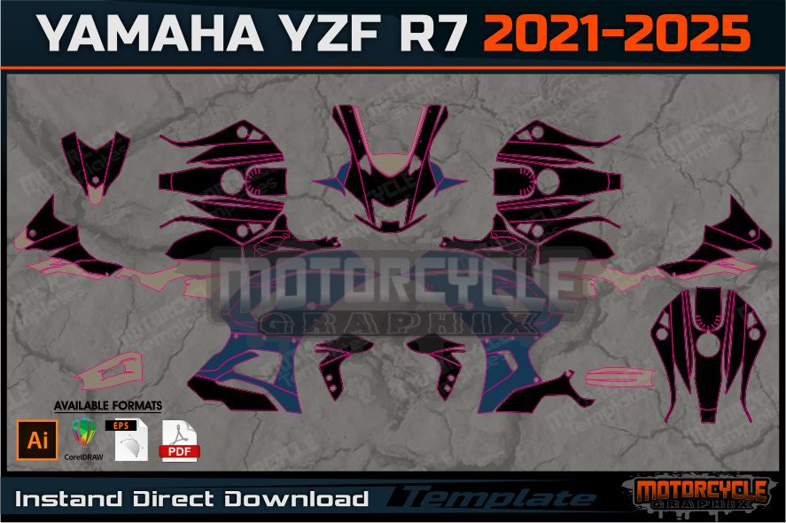 Yamaha YZF R7 2021–2023
