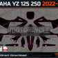 YAMAHA YZ 125 250 2022-2026