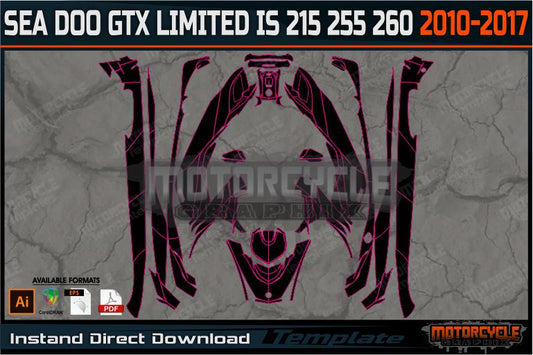 SEA DOO GTX LIMITED iS 215 255 260 2010-2017