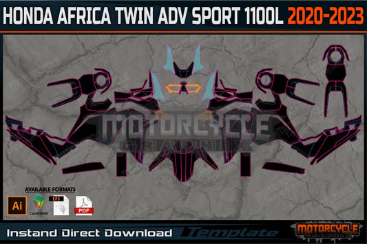 HONDA AFRICA TWIN ADVENTURE SPORT 1100L 2020-2023