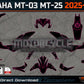 YAMAHA MT 03 MT 25 2025-2026