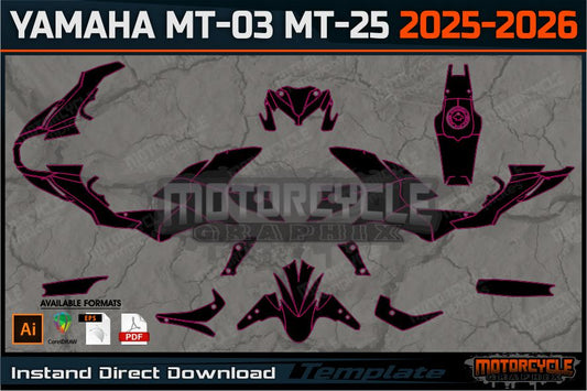 YAMAHA MT 03 MT 25 2025-2026