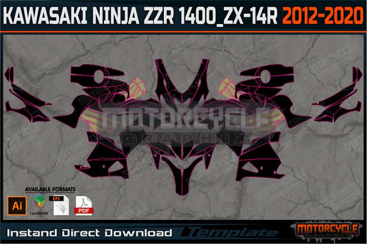 KAWASAKI NINJA ZZR 1400_ZX-14R 2012-2020