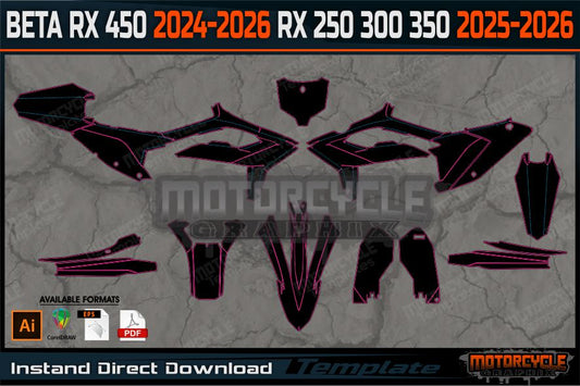 BETA RX 450 2024-2026 RX 250 300 350 2025-2026