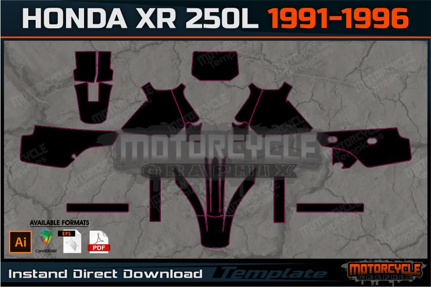 HONDA XR 250L 1991-1996