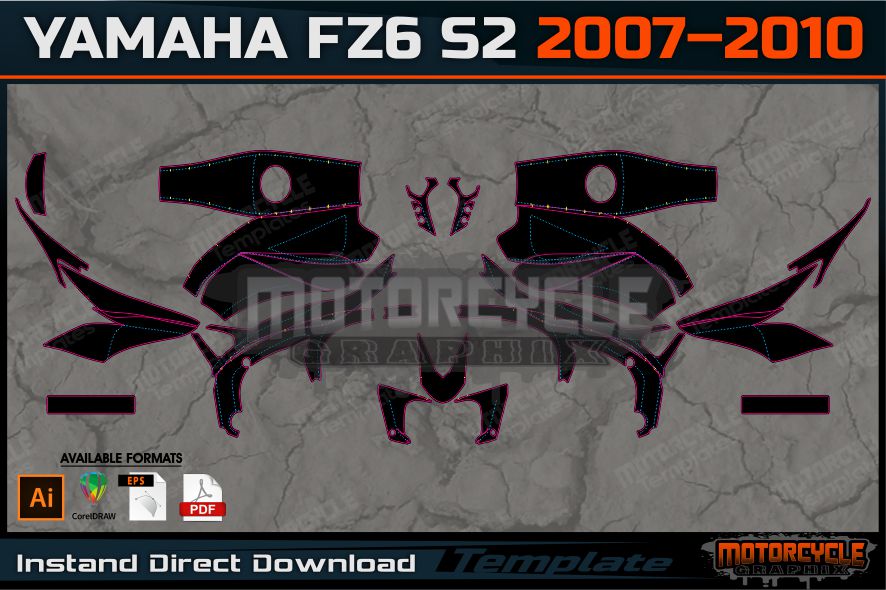 YAMAHA FZ6 S2 2007–2010