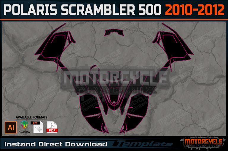 POLARIS SCRAMBLER 500 2010-2012